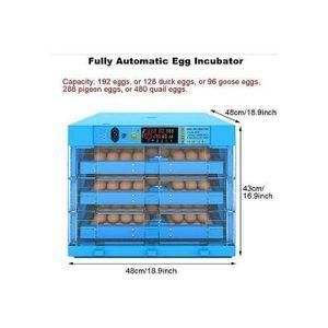 192 Egg Incubator Automatic Egg Hatcher -can Use Electricity, Solar Or Battery, With Fridge Guard
