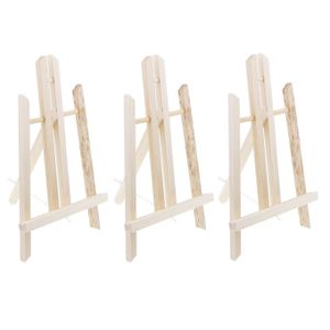 5pcs/set Wooden Mini Display Easel, Tabletop Tripod Easel, New Model  Picture Frame Easel, Triangular Stand For Picture Frames