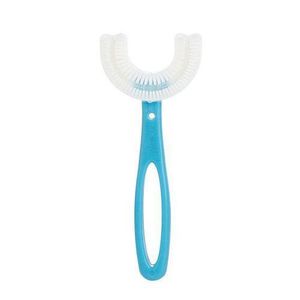 Kids Toothbrush For 6-12yrs Kids Silicone Toothbrush 360Â° Cleaning