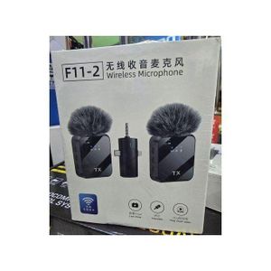 F11-2 3-in-1 Wireless Lavalier Microphone with Built-in DSP Chip – Professional Audio for Creators