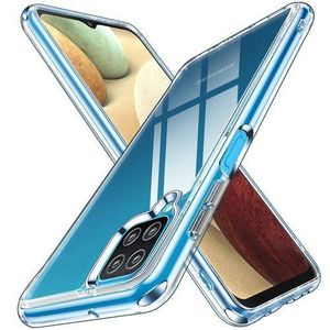 Case For Galaxy A12 5G Case, Crystal Clear Hard PC & TPU Bumper Shockproof Protective Case Cover For Samsung Galaxy A12 5G