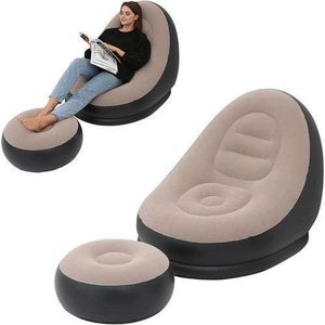 TOBI Air lounge chair with matching  footrest