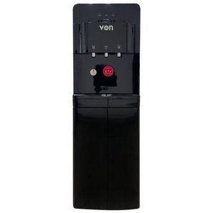 VON  Water Dispenser 3 Tap Hot & Cold & Normal Electric Cooling With Cabinet -Black