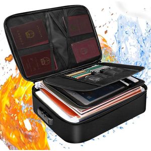 Fireproof & Water-Resistant Document Organizer