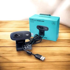 Logitech HD 720P Web Camera for Desktop Laptop Video Calling
