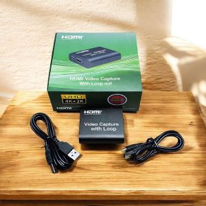 Medical Imaging Video And Audio Hdmi To Usb 2.0 HDMI Video Capture Card with Loop Out