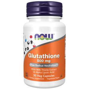 NOW Glutathione 500mg 30s