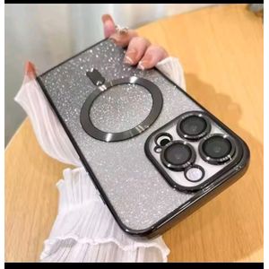 GLITTER SHINY CASE FOR IPHONE 11 PRO MAX PLUS FOR MAGSAFE PLATING SOFT BLINDING WIRELESS CHARGING COVER HOT