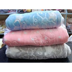 Extra Soft Silky Warm Baby Blanket-Pink