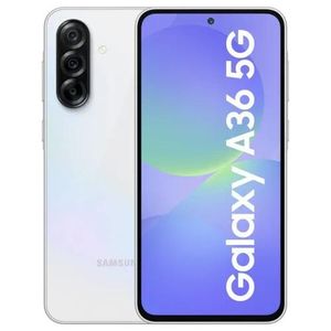 Samsung Galaxy A36 5G, 6.6", 256GB + 8GB RAM (Dual SIM), 50MP, 5000mAh - White