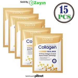 SADOER Original Collagen Anti-Aging Facial Mask Moisturizing Tissue Mask
