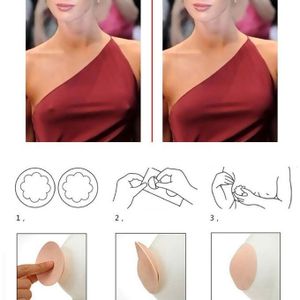 Fashion Silicone Adhesive Women Invisible Bra Cover Breast Pasties Reusable Lift  Up Tape Rabbit Bra 4xl 5xl