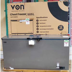 VON Deep Freezer 505 Litres