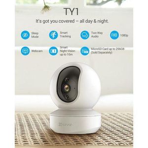 Ezviz TY1 Smart Wi-Fi Pan & Tilt 1080p Camera