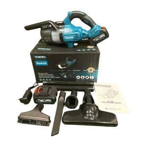 Makita Cordless Vacuum Cleaner 18-20V MAX Handheld Vacuum – Rechargeable Portable Dust Blower & Suction Cleaner Kit