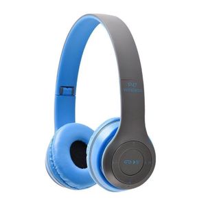 Wireless Headphones P47, Bluetooth 5.0, 120mAh, TF card support, daily listening, sports and games, microphone