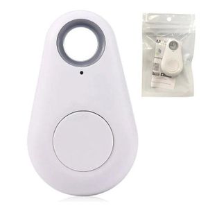 WHITE Portable GPS Tracking Mobile Tracking Anti Loss Smart Device Key Finder Locator GPS Tracker