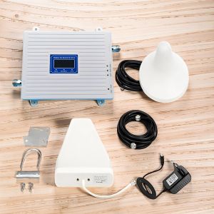 	Lcd Display GSM Tri Band GSM Mobile Cell Phone Networks Signal Booster 