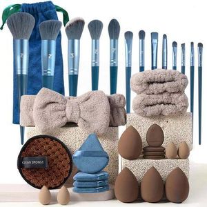 Gukbis 33-piece makeup brush set, eyeshadow brush, loose powder brush, makeup brush set