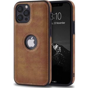 premium Leather Case Cover For Iphone 12 Pro Max (back Cover)