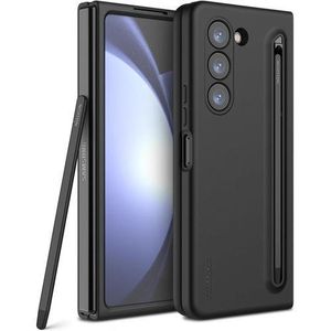 Nilkin  Galaxy Z Fold 5 Case Slim with S Pen,Flex Pure Fold 5 Case,with Built-in New Compact S Pen, Holder and Storage Slot for Pen,Black