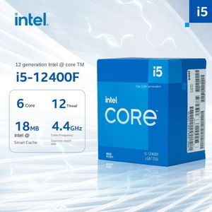 Intel i5-10400F 10th generation Core processor with 6 cores, 12 threads,  single core, and up to 4.3GHz boxed CPU