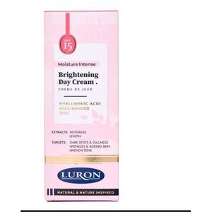 Luron Brightening Day Cream With Hyaluronic Acid &niacinamide Zinc