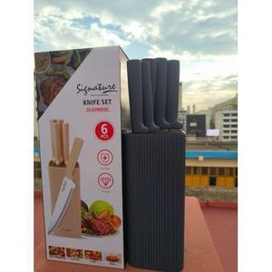 Signature 6pcs high quality knife set