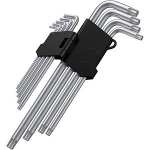9PC TORKS Torx Allen Key Set - Metric Sizes T10-T50