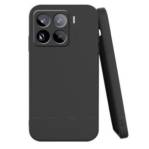 Soft Flexible Silicone Case for Xiaomi Redmi 15, Shockproof Anti-Scratch Slim TPU Protective Back Cover (Black)