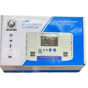 Solarmax  50A/12V24V Auto LCD Solar PV Charger Controller Regulator Solar Battery Charger For Solar Energy Charging