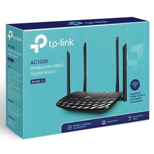 TPLink ARCHER C6 AC 1200 WIRELESS MU-MIMO GIGABIT ROUTER