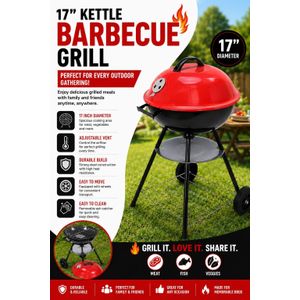 17"  Kettle Barbecue grill 