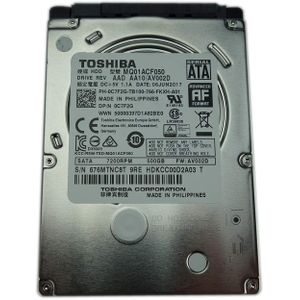 Toshiba   500.0GB 7.2K SATA 2.5 6Gbps Hard Drive