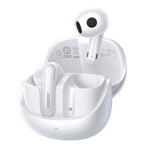 UGREEN HiTune H6 Pro Hybrid Active Noise-Cancelling Earbuds White WS203 Bluetooth 5.3 ANC Earphones