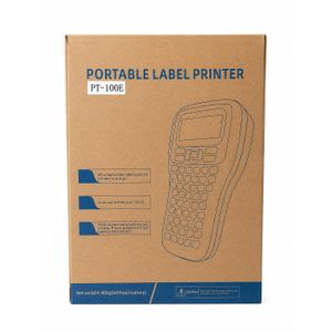 PT-100E Label Printing Portable Mini Handheld Printer
