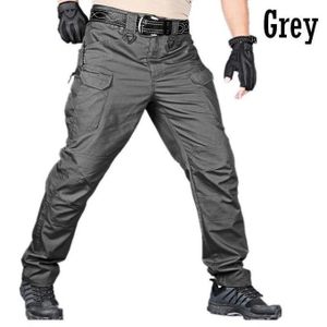 Men Tactical Pants Army Military Combat Denim Work Jeans Cargo Pants Spring  Casual Male Trousers Multi Pockets