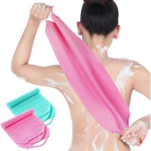 Exfoliating Back Scrubber & Exfoliating Sponge Pad for Bath Shower for Men & Women -2Packs