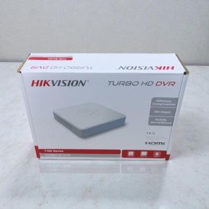 Hikvision Low Cost Turbo HD Reliable Performance 4 Channel DVR Machine- White