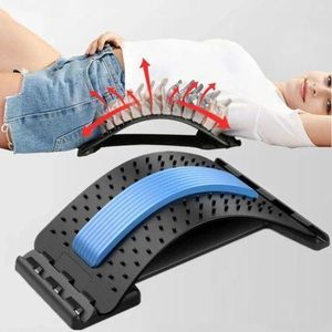 Back stretcher - Relief back pain with this magnetotherapy multi-level adjustable back massager/stretcher. Lumbar, cervical, neck, spine support pain relief