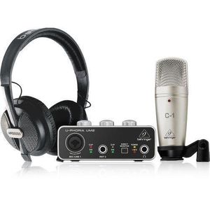 Behringer U-Phoria Studio Pro Recording/Podcasting Bundle