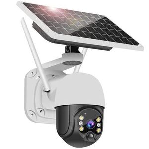     4MP solar 4G SIM Card CCTV PTZ Camera solar wireless Home security camera wireless night solar camera outdoor