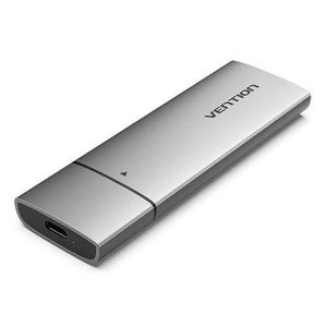 Vention M.2 NVMe SSD Enclosure (USB 3.1 Gen 2-C) Gray Aluminum Alloy Type, KPGH0.