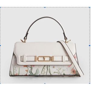 Lj Laura Jones Floral Top Handle Bag