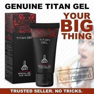 Titan Gel  Black Men Penis Enlargement Gel - Black Best