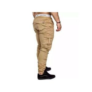 Men's Classic Fit Cargo Pant Trouser beige