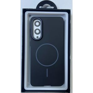 Black Skin Touch Ultra-Slim Magnetic Protective Case for Samsung Galaxy S25 Edge – Luxurious Matte Finish, Shock-Resistant, Lightweight, Wireless Charging Compatible