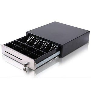 5 Bills Automatic Keylock Cash Drawer / Automatic Cash Drawer Metallic