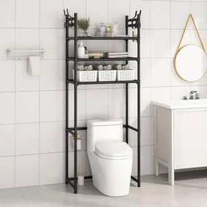 Toilet Stand/Rack-black