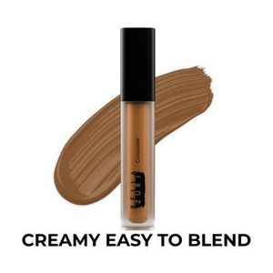 BELLAZURI Concealer Shade 02 â€“ Creamy Lightweight, Buildable Coverage for Light-Medium African Skin, Natural Finish, 10HR Stay